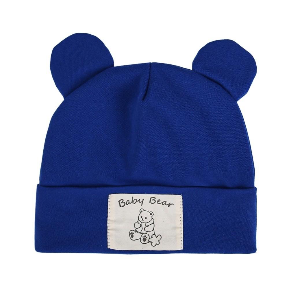 Windproof Beanies Bonnet Cute Bear Ear Ear Protection Cap New Pullover Hat  Autumn Winter