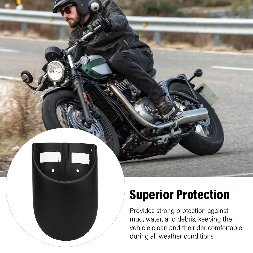 Motorcycle Mudguard Extension Wheel Cover Anti Splashing Front Wheel Tire Mudflaps Splash Guard Extension Board Replacement for