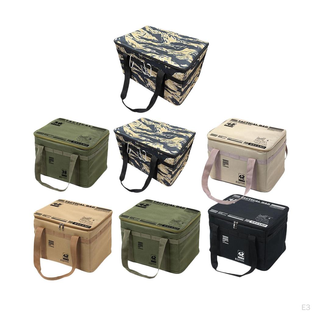 Camping Storage Bag Heavy Duty Organizer for Garage Trunk Outdoor Activities