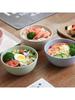 1 pcs  Rice bowl, sturdy, drop resistant, and easy to clean tableware, suitable for home, outdoor, and restaurant use