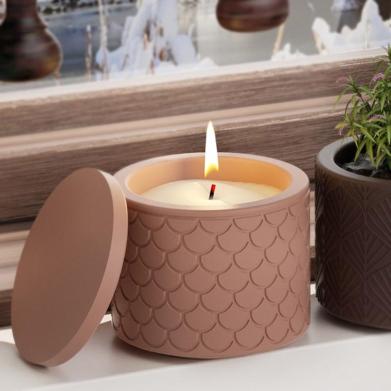 Versatile and Easy To Use DIY Silicone Mold for Creating Storage Container Flower Pots and Candle Holders Decorations