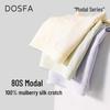 DOSFA Women's 80S Modal Seamless Underwear with Silk Crotch (3-Pack)