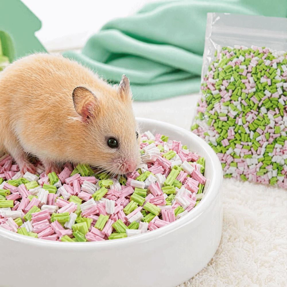 Paper Pulp Shavings Paper Litter Odor Control PET Cage Litter Hamster Bedding  PET Litter Box
