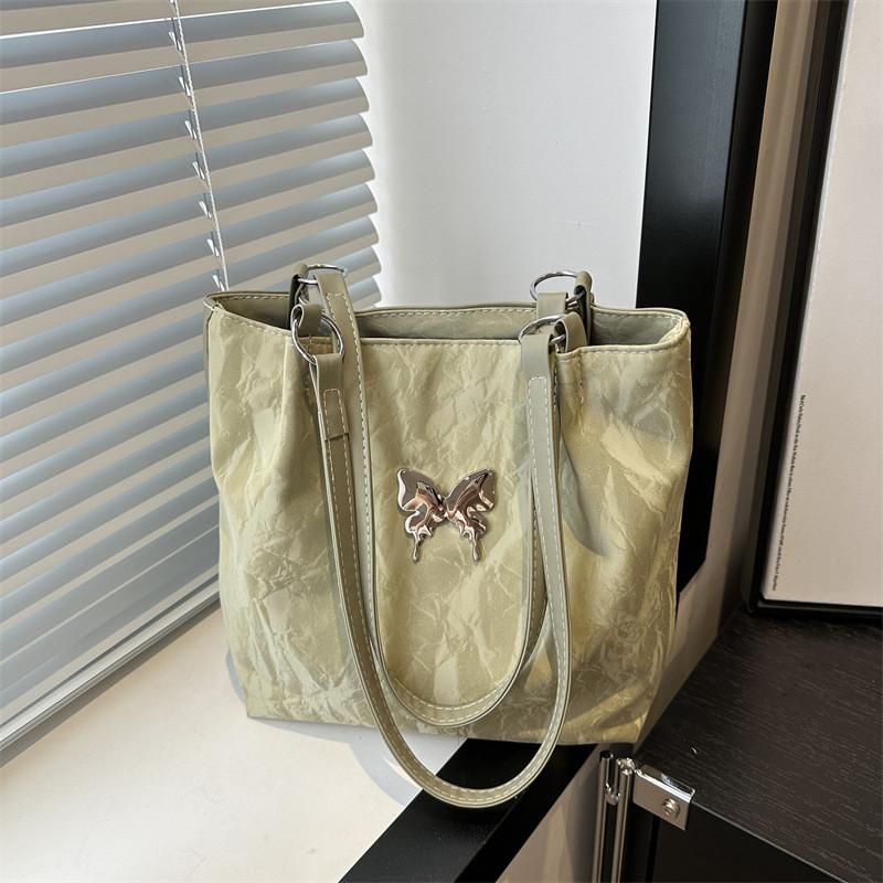 Stylish Commuter Women's Large Capacity Tote Bag 2024 Trendy Spring Fashion Handbag