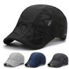 Cycling Adjustable Breathable Casual Tennis Caps Flat Cap Gatsby Hat Mesh Men Caps Beret Hat