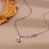 Vintage Gold Lustiges Smiley-Gesicht Anhänger Halskette Damen Lange Leichter Luxus Pullover Kette Trendige Accessoires