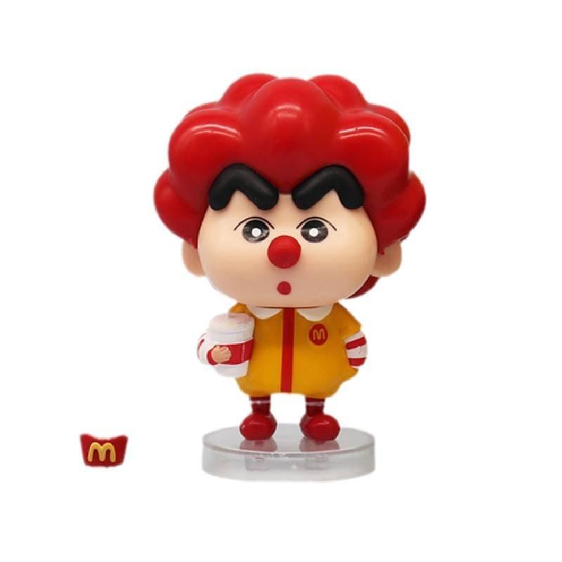 Cowboy Dicky Neuer Crayon Shin-chan GK-Modell Handgefertigte Dekoration PVC-Material 15cm