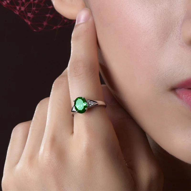 Crystal  Aquamarine Rings For Women Filled Jewelry Finger Bands Trendy Accessory Fashion HipHop Party Wedding Gift Creative