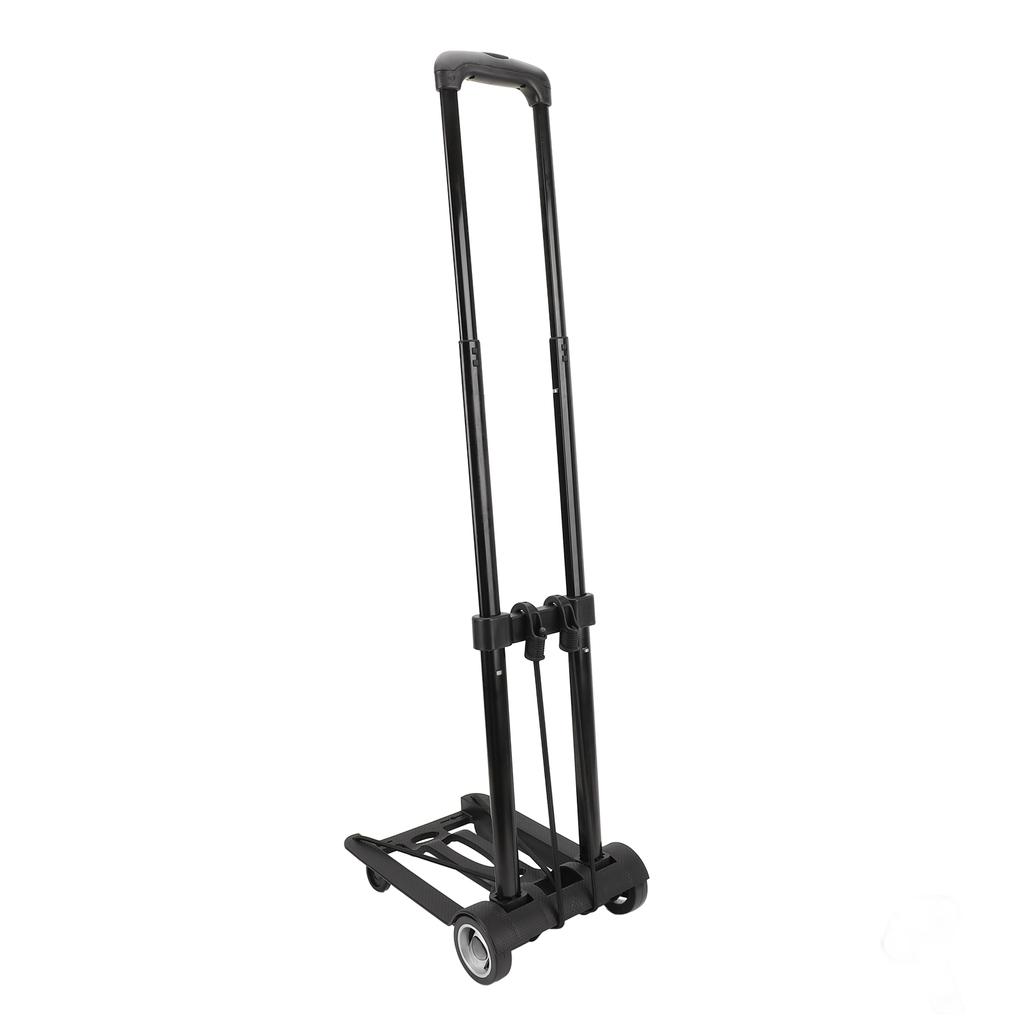 Faltbarer Handwagen Tragbar Große Kapazität Robust 4 Sichere Räder Schwerlast Gepäckwagen für Shoppi