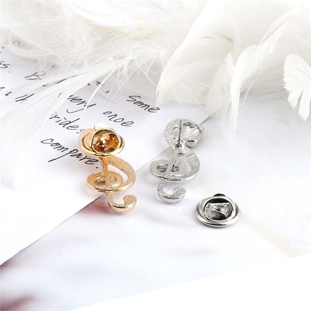 Party Lapel Brooch Concert Badge Pin Enamel Pin Brooches Pin Microphone Brooches Music Note Brooch