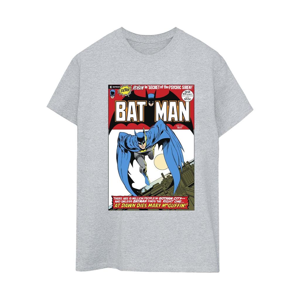 DC Comics Womens/Ladies Running Batman Cover Cotton Boyfriend T-Shirt