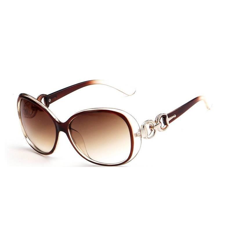 Fashionable Retro Style Sunglasses For Women Resin Lens Pc Frame New Design