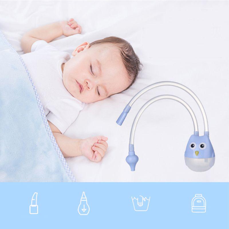 2020 Baby Nasal Suction Aspirator Nose Cleaner Silicone Mouth Suction Aspirator