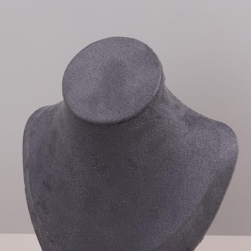 Colar de veludo com pingente organizador de exibição de joias suporte de exibição de joias manequim busto colar pingente vitrine