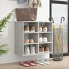 Shoe Rack Concrete Grey 52.5 x 30 x 50 cm