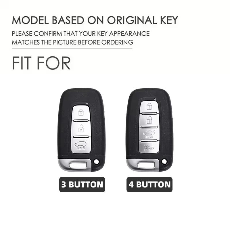 3 4 Buttons New Tpu Car Key Case Cover For Kia Sportage K5 K2 Sorento Optima Forte 2011- Keychain Accessories
