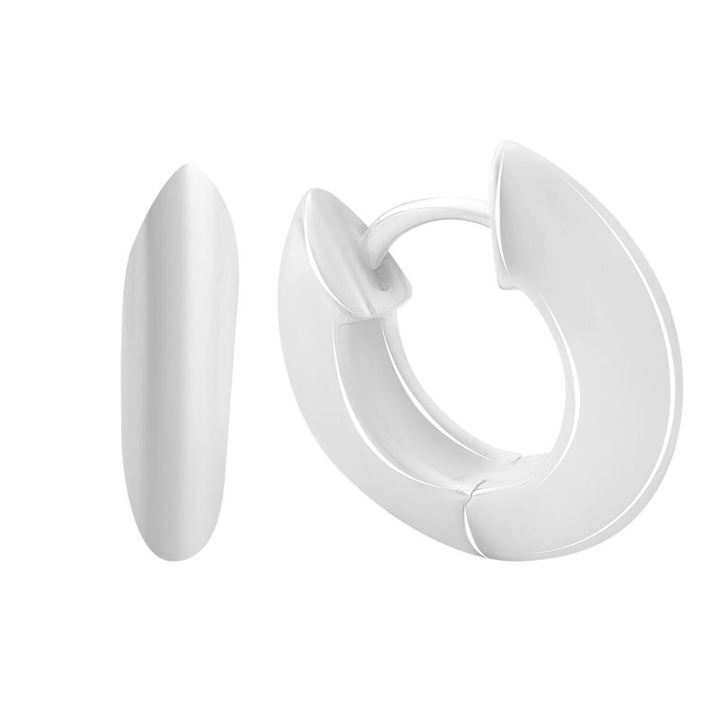 Silver Earrings Without Stones (2191810)