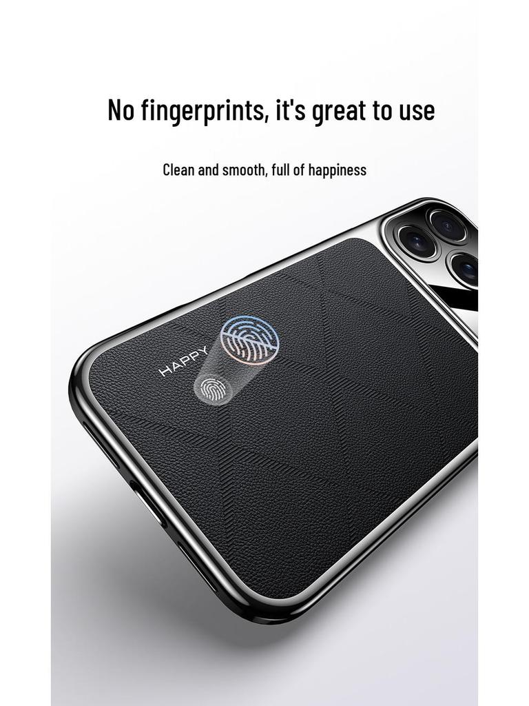 iPhone 17 Pro Max Ultra-Thin Luxury Leather Case: High-End Personalized Soft Cover