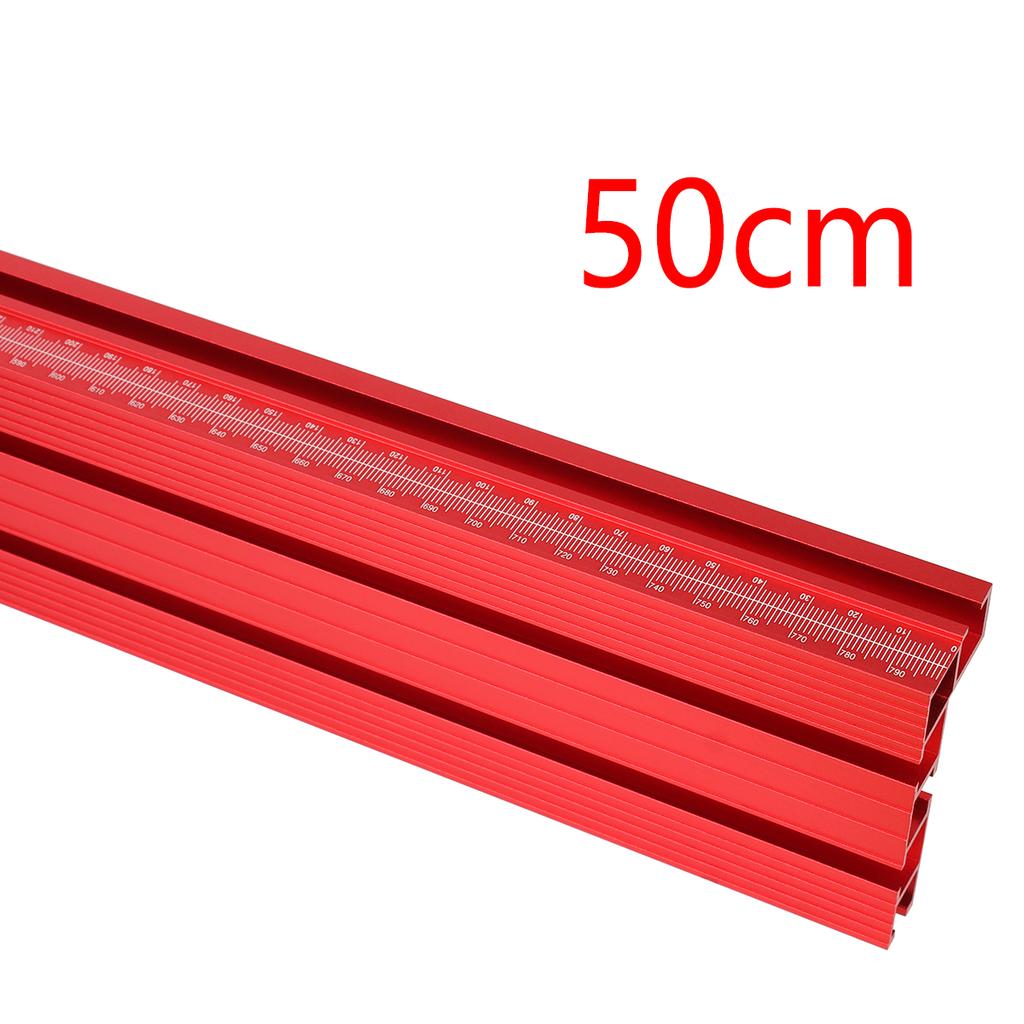 Router Table Fence Aluminum Multi T-Track Table Saw Profile Fence Woodworking T-Slot Miter Track Connector and Fence Stoppe