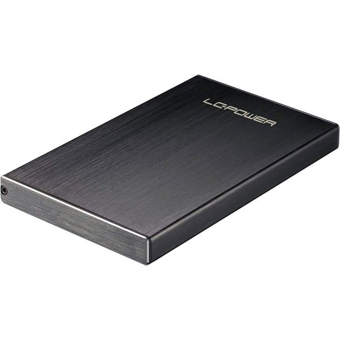 Boitier Externe 2.5" SATA 6Gb/s 600 Mo/s USB 3.1 (Gen 2) Noir - LC POWER - LC-25U3-Becrux-C1