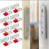10pcs Magnetic Cabinets Capture Ultra-thin Doors with Strong Magnetic Stoppers, Invisible Adhesive Drawers for Kitchen Cabinets
