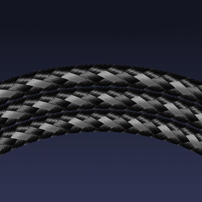 Right Angle Type C Splitter Charging Cable 25cm Double USB Port 66W Fast Charge Nylon Braided Cord For Phone Laptop Accessories