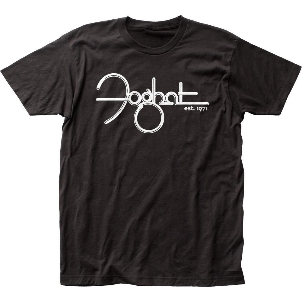 

26 Foghat Est. 1971 T Shirt Mens Licensed Rock N Roll Music Band Tee New Black Unisex T-Shirt M