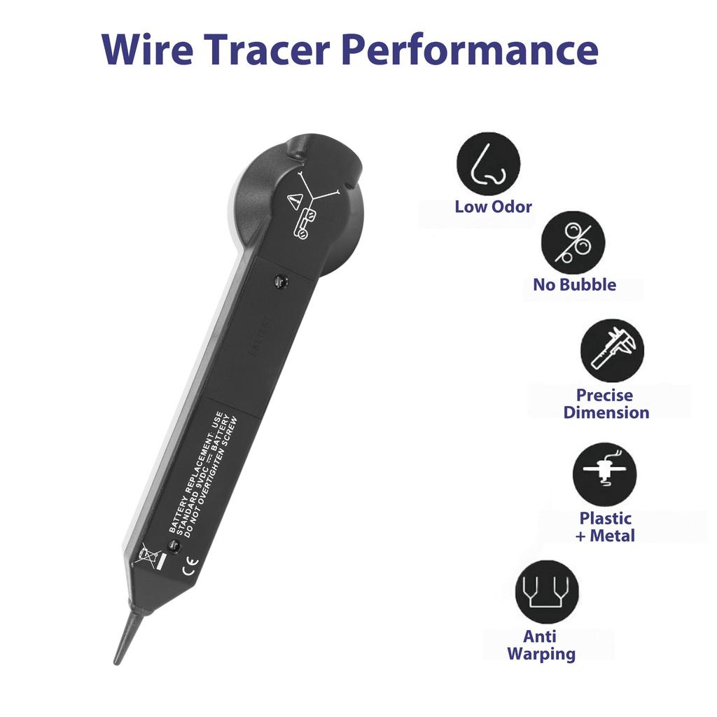 BHBL Wire Circuit Tester 200EP High Accuracy Cable Tone Generator Inductive Amplifier and Probe Kit with Adjustable