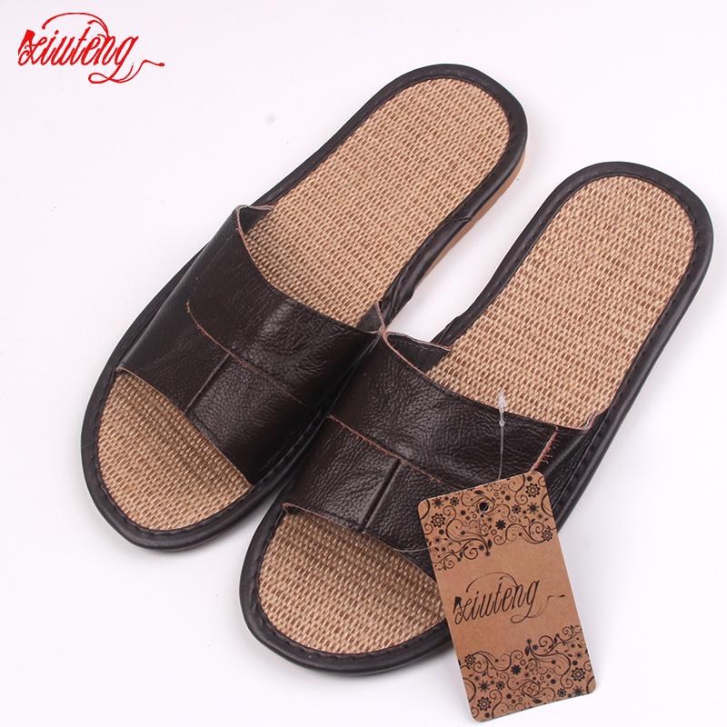 Sandale Casual Bărbați Brand Faimos Noi 2024 Papuci de Vară din Piele și In Piele Pantofi de Vară Șlapi Livrare Rapidă