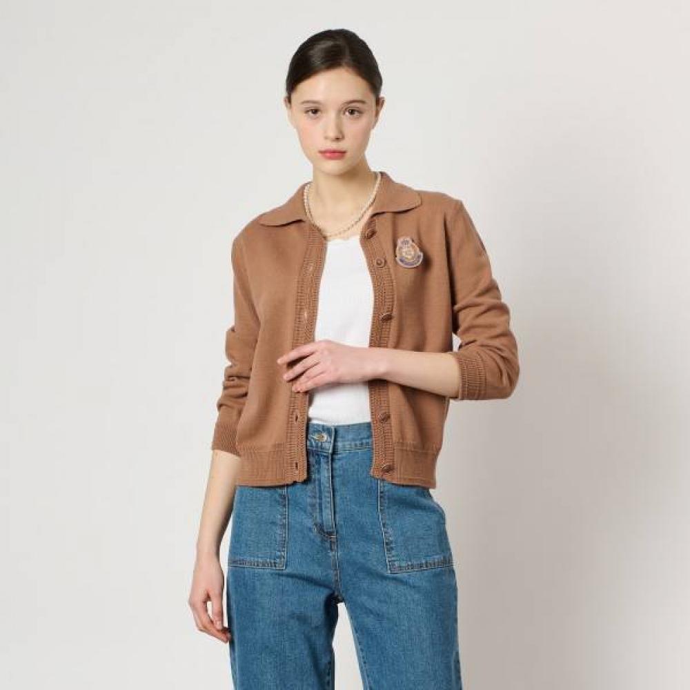 Bcbg Wappen Collar Knit Cardigan B4m3k101