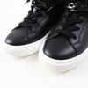 Excellent HERMES High cut sneakers Daydream black leather Women 36 RG222183Z Used