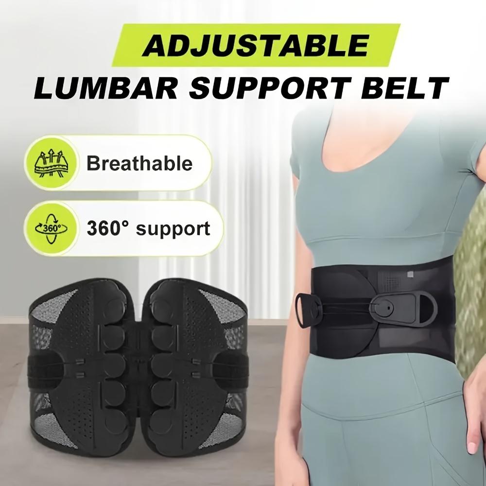 Breathable Mesh Waist Support Belt for Men and Women Lumbar Intervertebral Disc Compression Rope Support