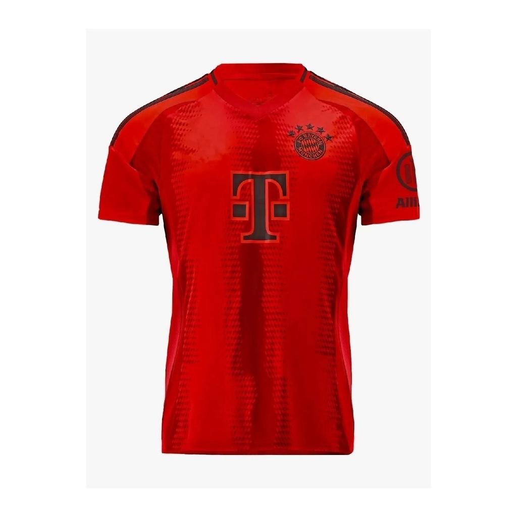 Munich 2024/25 New Season Jamal Musialla Ins Field Jersey (Red Kit)