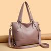 Stylish Faux Leather Shoulder Bag Women's Large Capacity Tote Bag