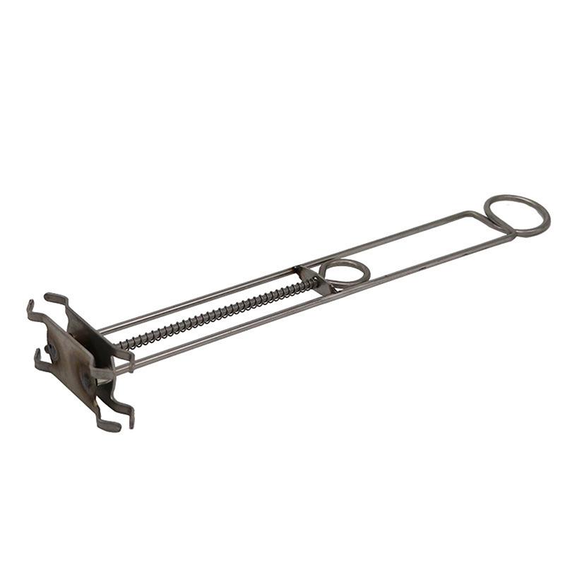 1PCS Silver Metal Lens Staining Tool Holder, Tinting Clip, Tint Bath Clamp, Metal Stretch, Spring Clamp, Staining Tool