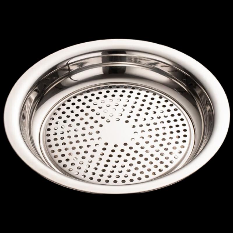 28cm Stainless Steel Thickened Dumpling Plate