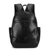 Li Shen Men's Business Laptop PU Leather Backpack