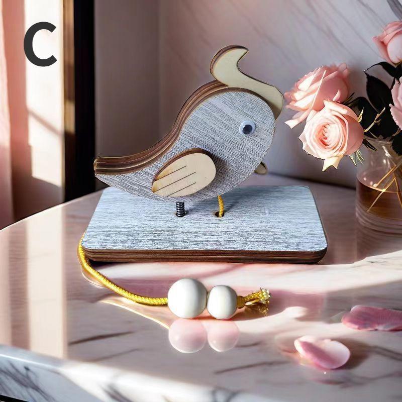 Woodpecker Doorbell Drag and Knock Decorative Pendant Homestay Creative Decoration Household Handmade Doorbell