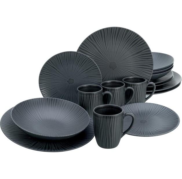 

Сервиз CreaTable Vesuvio черный, 16 шт (20537)