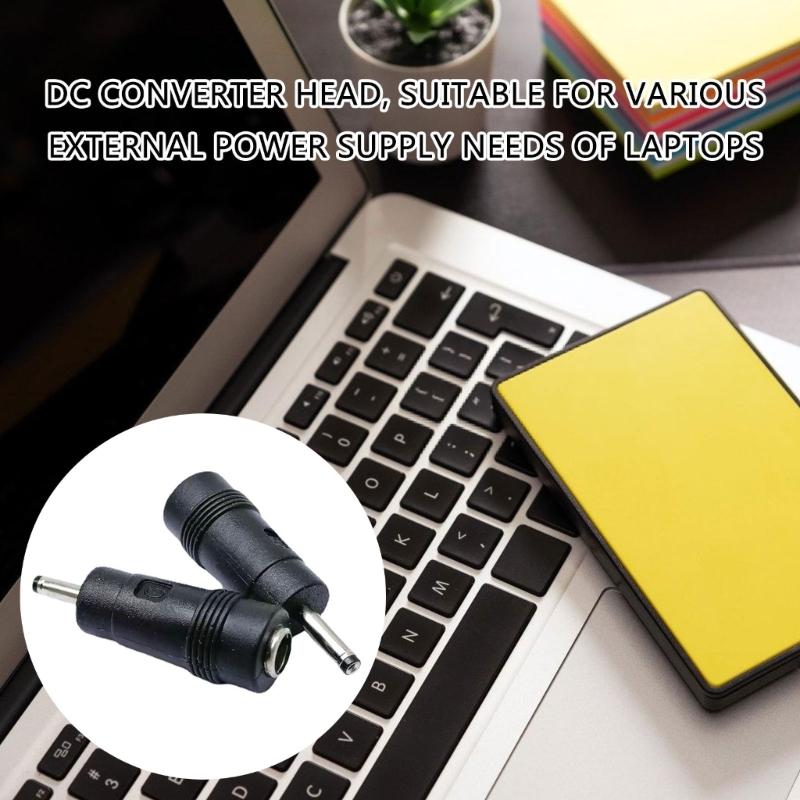 Portable DC5521 Female To DC3.0x1.1mm Male Converter Adapter Power Conversion Head for Various Laptops Brands