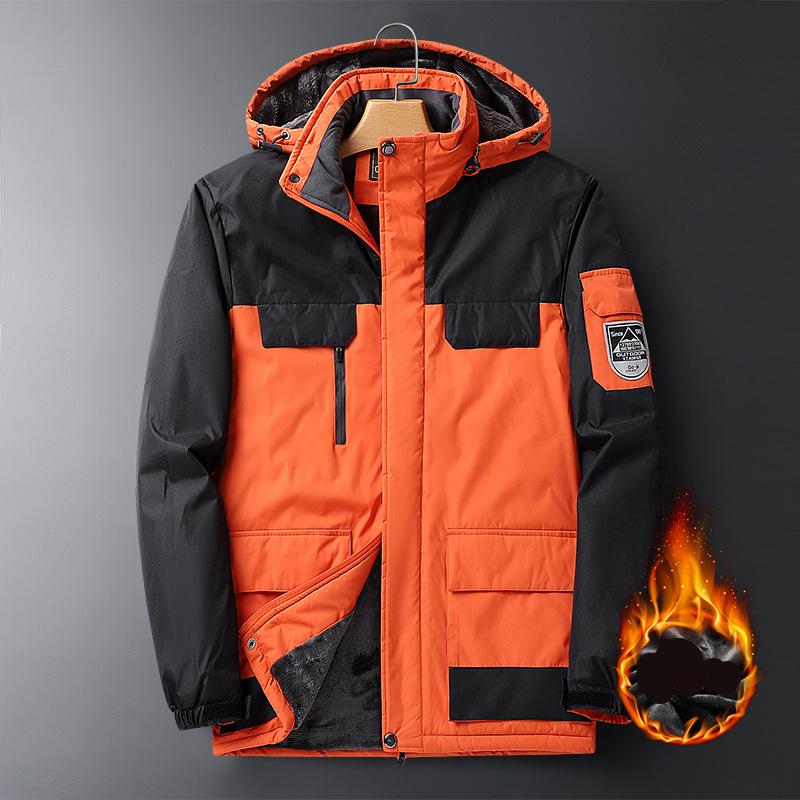 Buy Men's Large Size Jacket Winter Outerwear Oversize Coat Down Warm