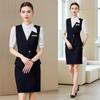 Women's High-End OL Commuting Suit Vest Set - Elegant Formal Workwear for Jewelry Store, Hotel, or Property