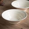 Creative Relief Household Salad Bowl Dessert Bowl Dessert Bowl Simple Retro Style Solid Color Ceramic Tableware Bowl Hat Bowl