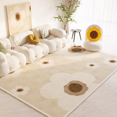 Crystal Velvet Carpet Advanced Sense Living Room Coffee Table Carpet Home Floor Mat Room Non-Slip Bedroom Bed Mat