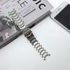 22mm Doppeldruck-Sicherheitsverschluss Edelstahl-Uhrenarmband für Casio EF-524