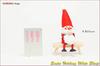 NORDIKA nisse Nordica Nisse Christmas Wooden Doll Holding a White Lamb (Santa / NRD120483)