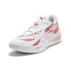 PUMA All Pro Nitro Low top Basketball Shoes Unisex White Pink 379081-04