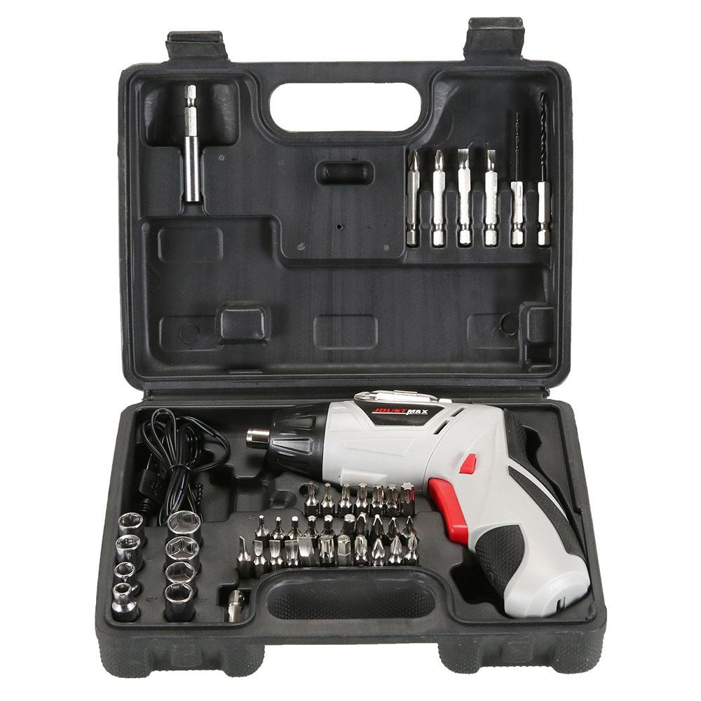 

JOUST 4.2V Multifunction Electric Screwdriver Set Home Electric Drill Screwdriver Tool Set,USB Cable Charging A