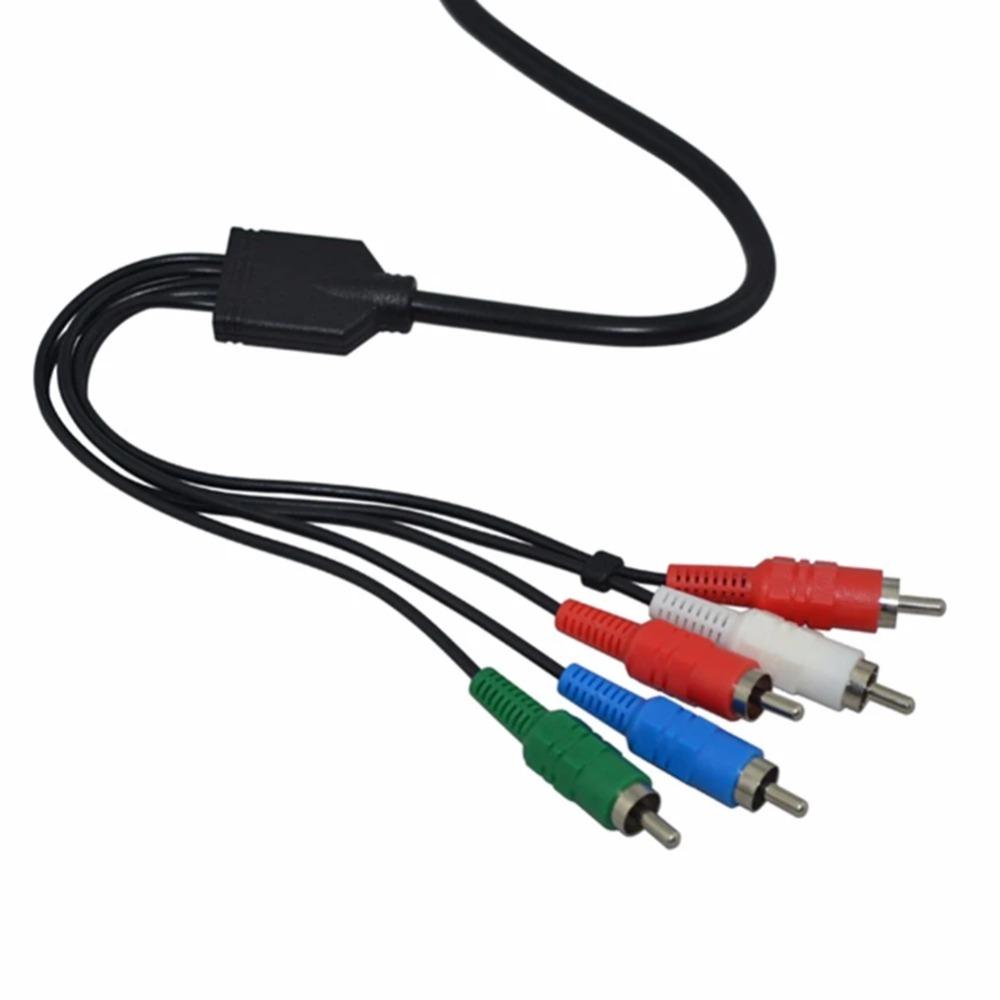 1.8m RCA Audio Video Cable AV Cable High Definition Component AV Cable Audio Video RCA Cable for Microsoft Classic Original Xbox