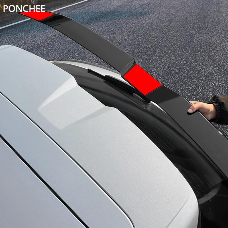 For Geely Galaxy Starship 7 EM-i 2025 Modified RS Tail Spoiler Sports Top Wing Punch Free Automobile Modification Supplies